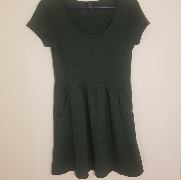 Forever21 heathered green dress - Picture 4 of 4